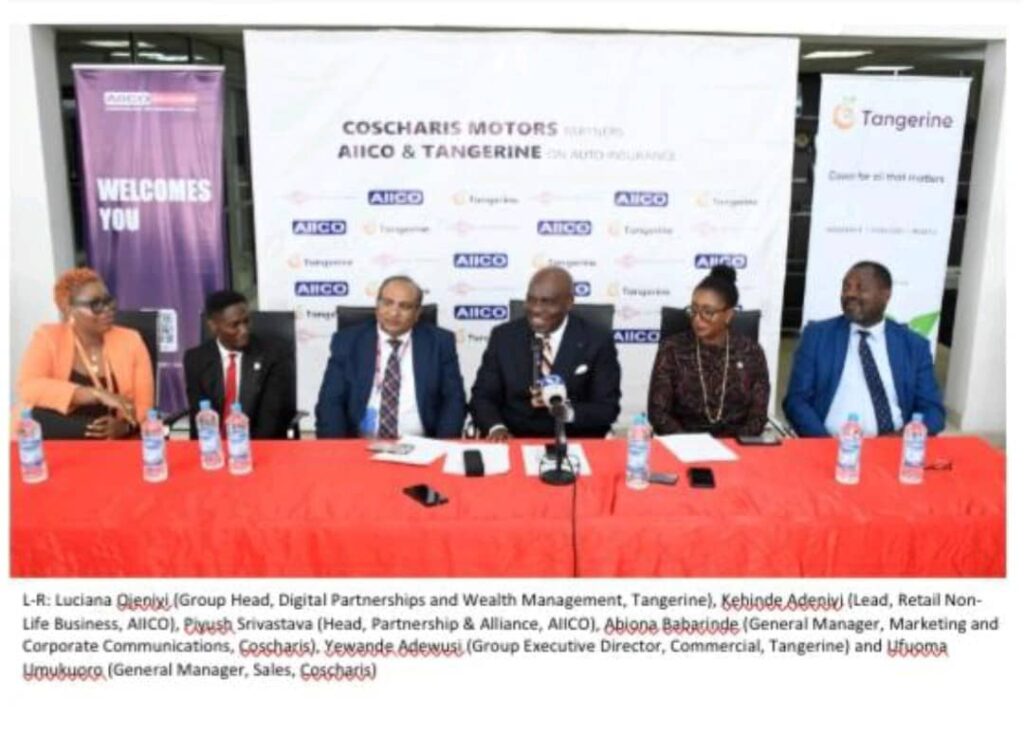 Coscharis Motors’ Customers to Access Premium Insurance Coverage From AIICO 